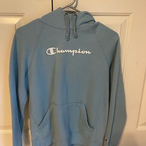Blue champion sweatshirt